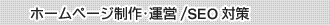 ホームページ制作・運営/SEO対策